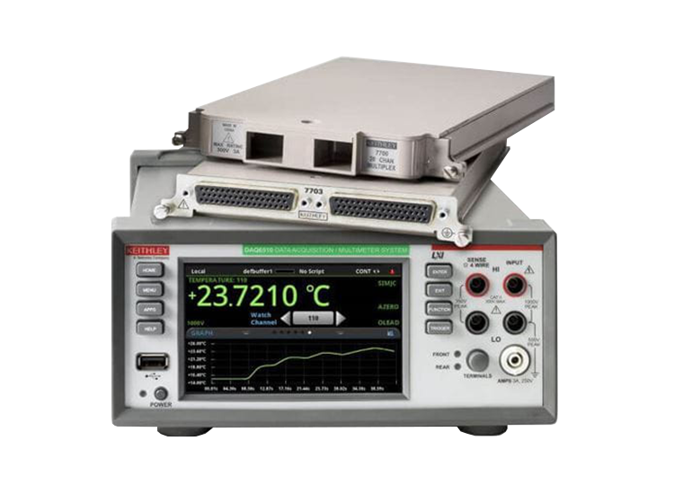 DAQ6510 數(shù)據(jù)采集和記錄萬(wàn)用表系統(tǒng)